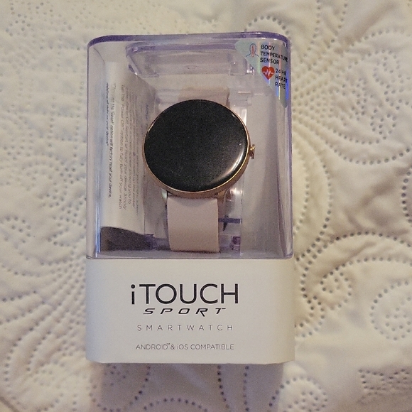 Sport Smartwatch - Gold and Pink - Picture 1 of 8